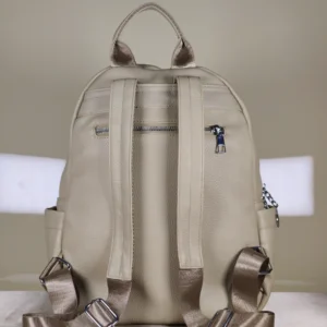 IMG_20260724_161836 Women's multi-pocket backpack with adjustable shoulder straps, top handle, and multiple zip compartments for everyday use